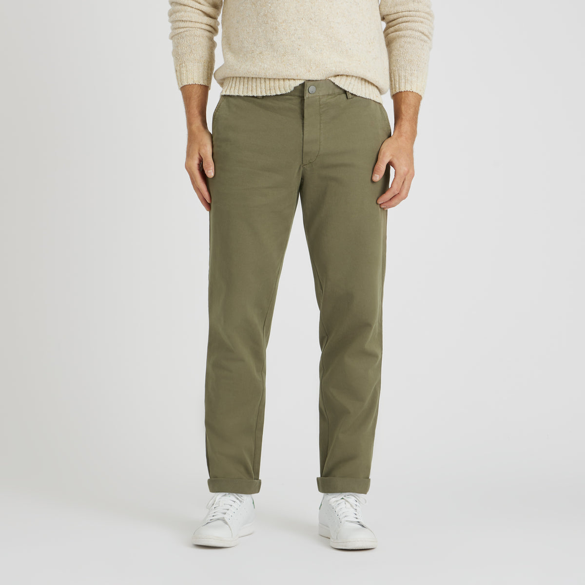 Classic Casual Chinos Olive