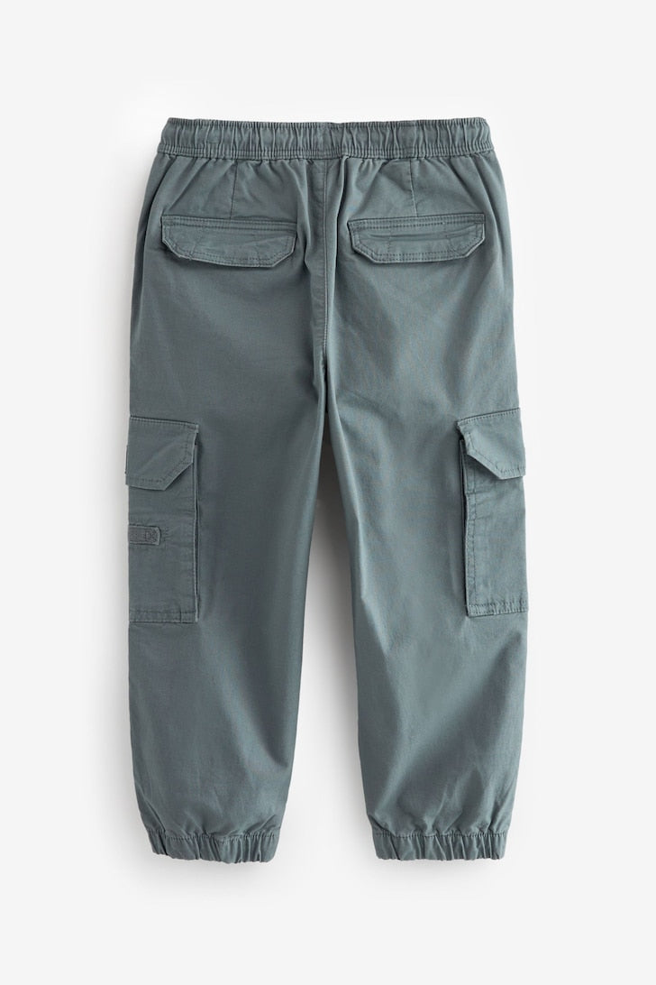 Boys Cargo Trousers Blue