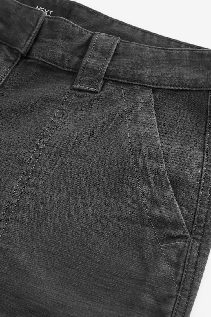 Barrel cut Trousers Charcoal Grey