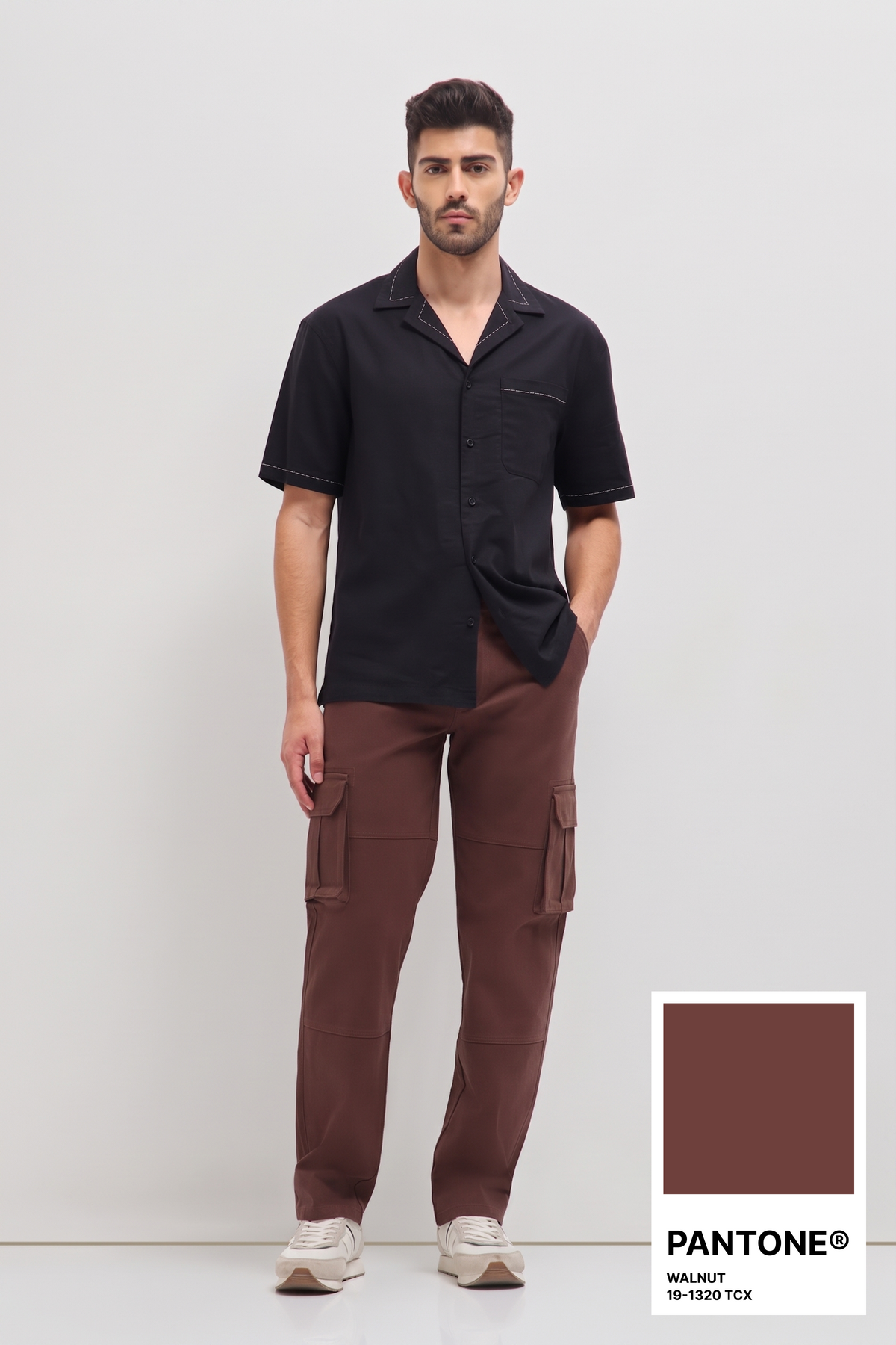 Classic Cargo Trouser Walnut