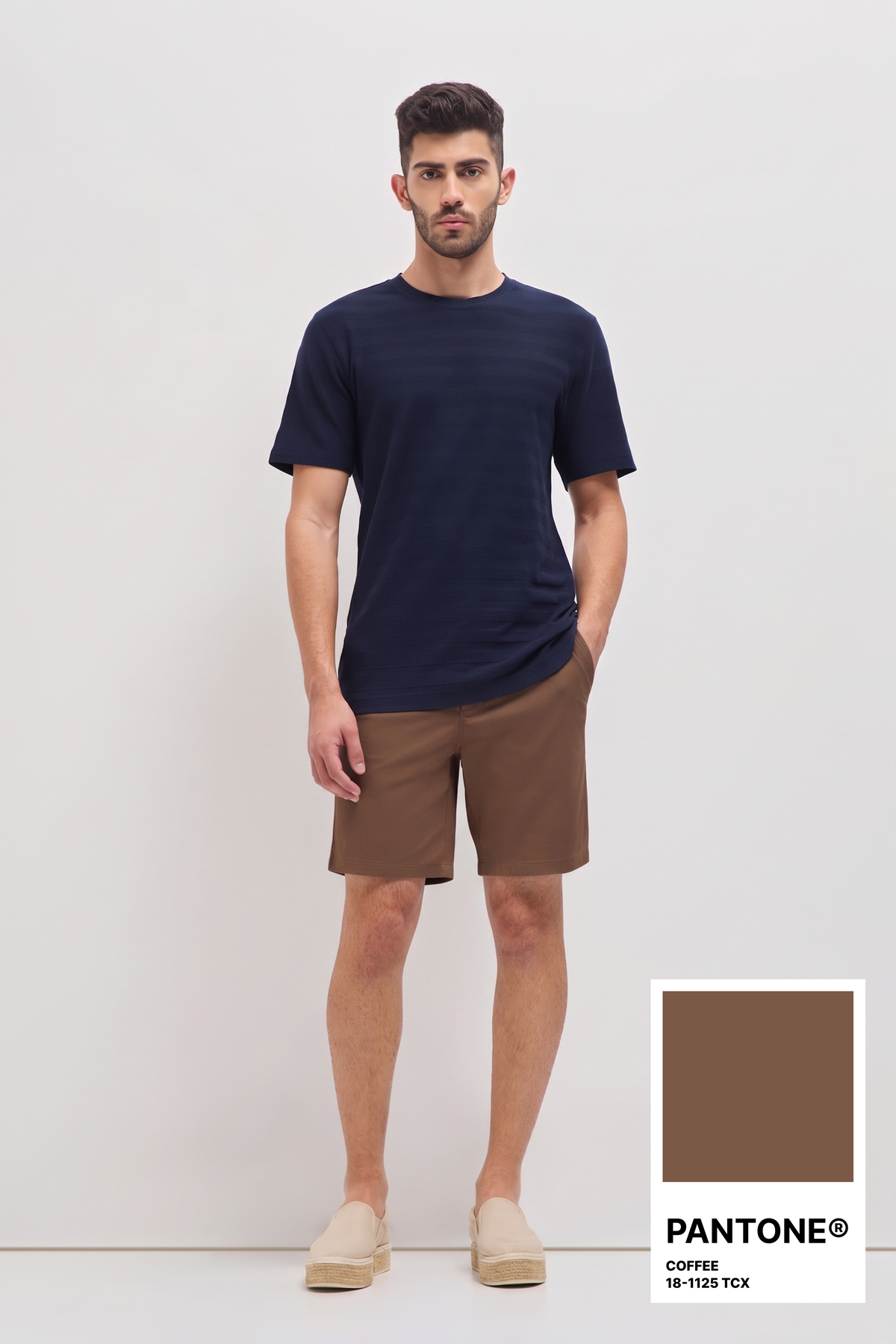 Chino shorts Coffee
