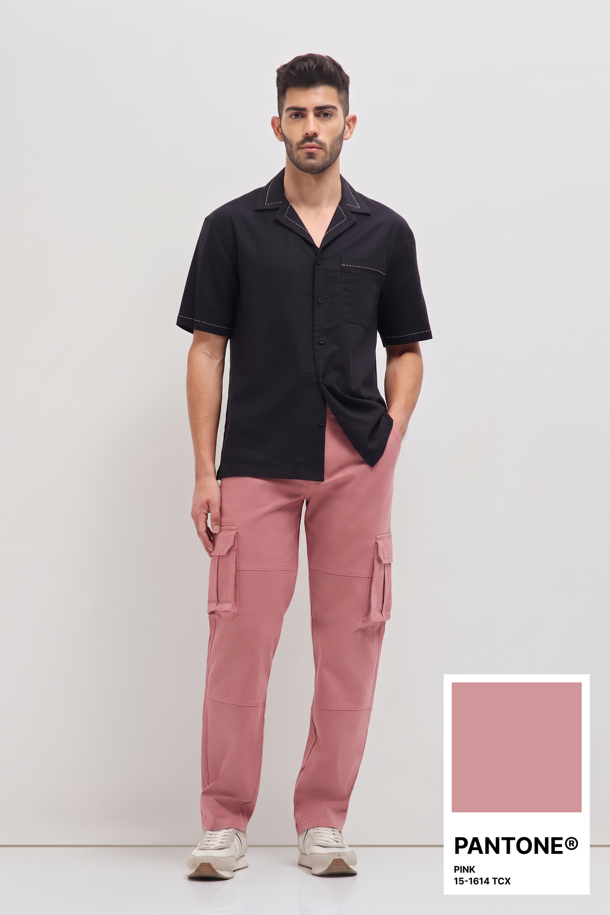 Classic Cargo Trouser Pink