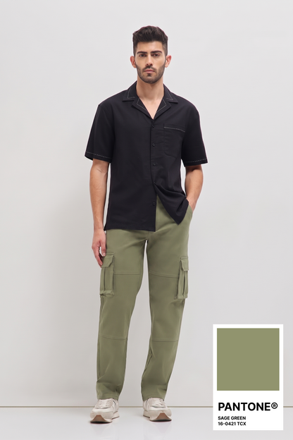 Classic Cargo Trouser Sage Green