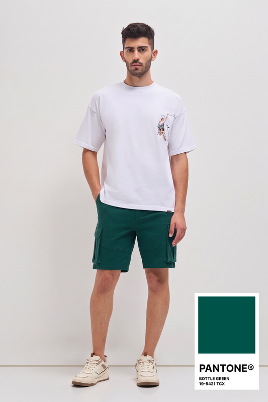 Classic Cargo Shorts Bottle Green