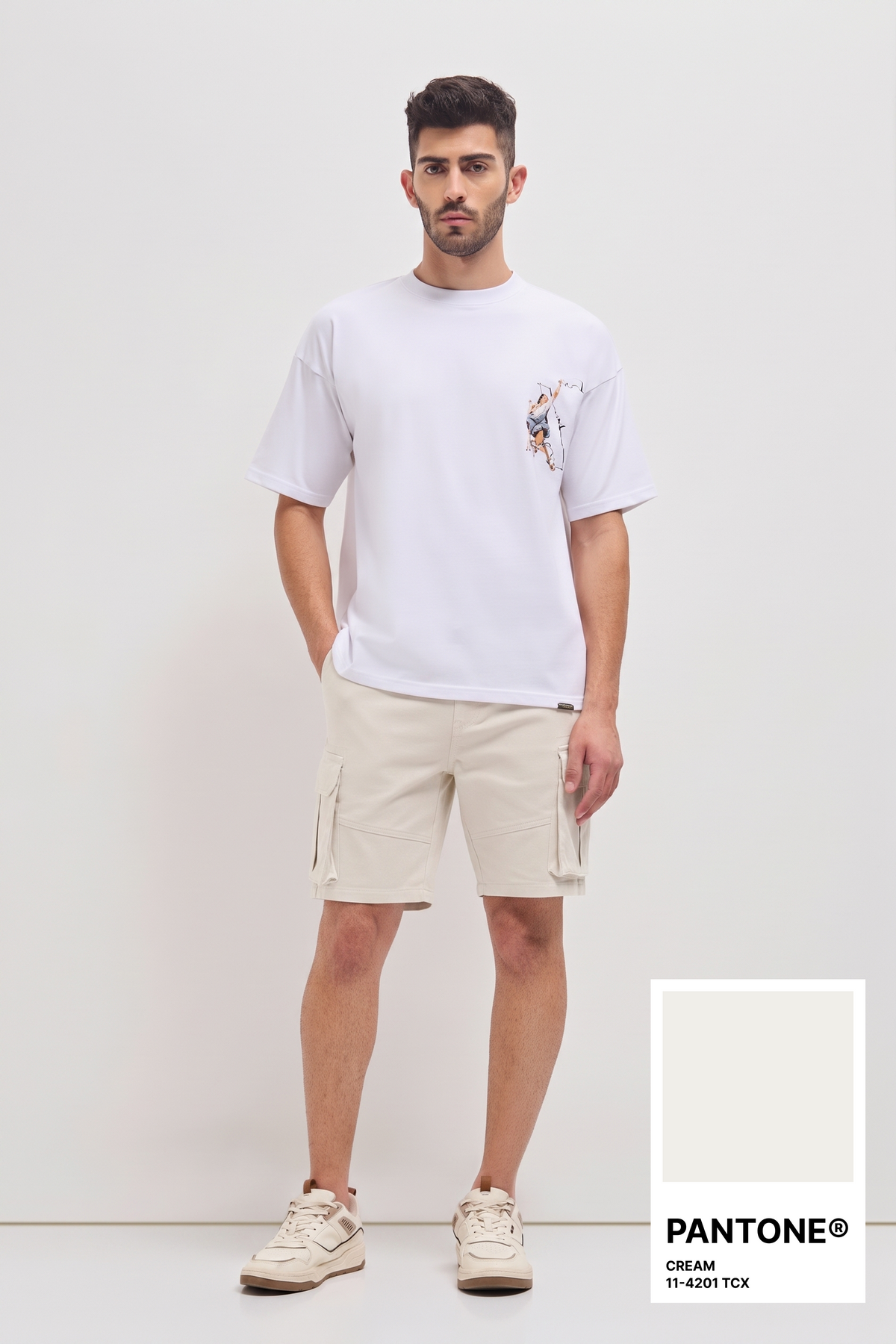 Classic Cargo Shorts Cream