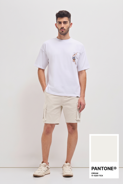 Classic Cargo Shorts Cream