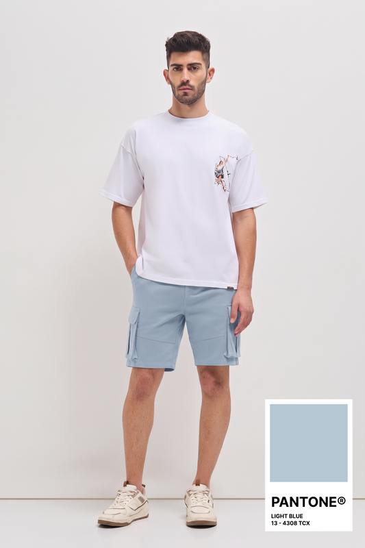 Classic Cargo Shorts Light Blue