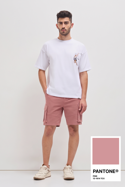 Classic Cargo Shorts Pink
