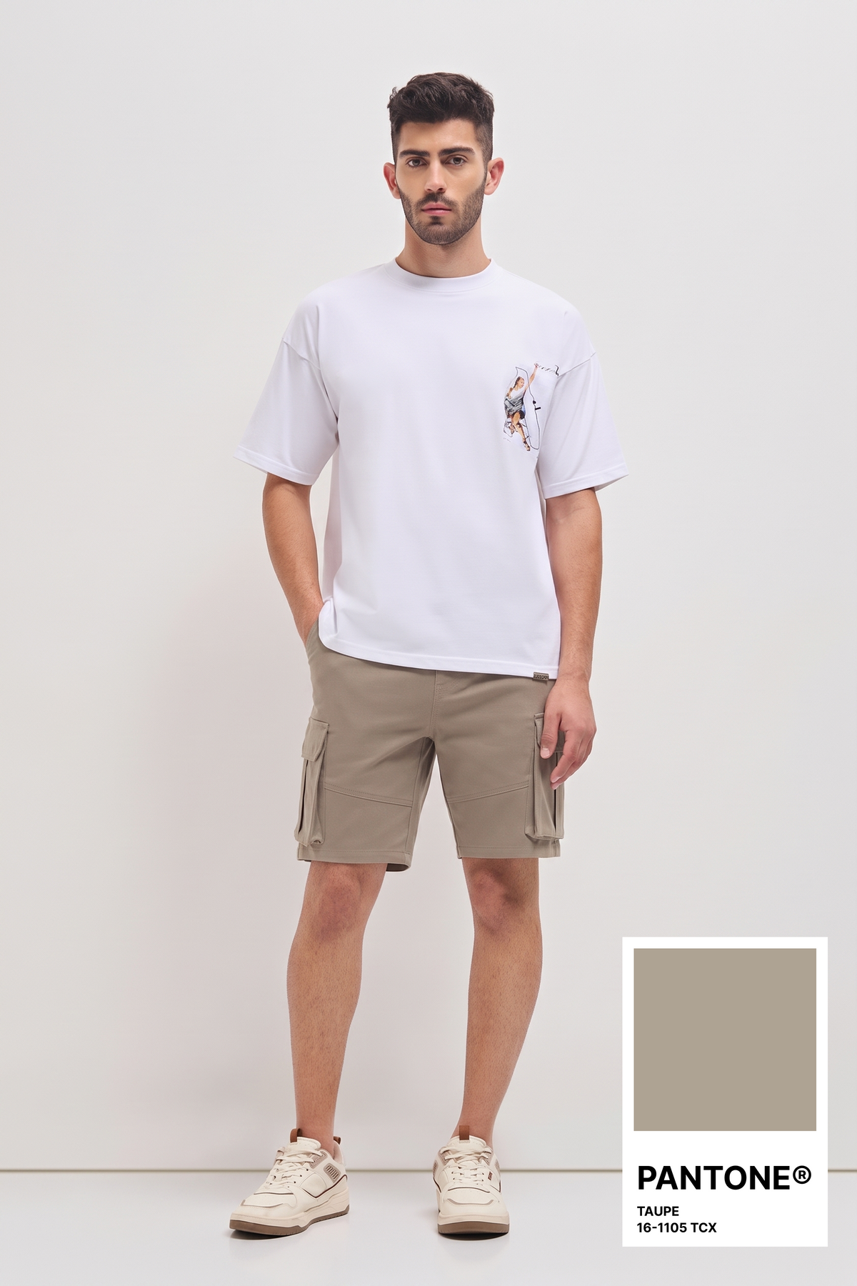 Classic Cargo Shorts Taupe
