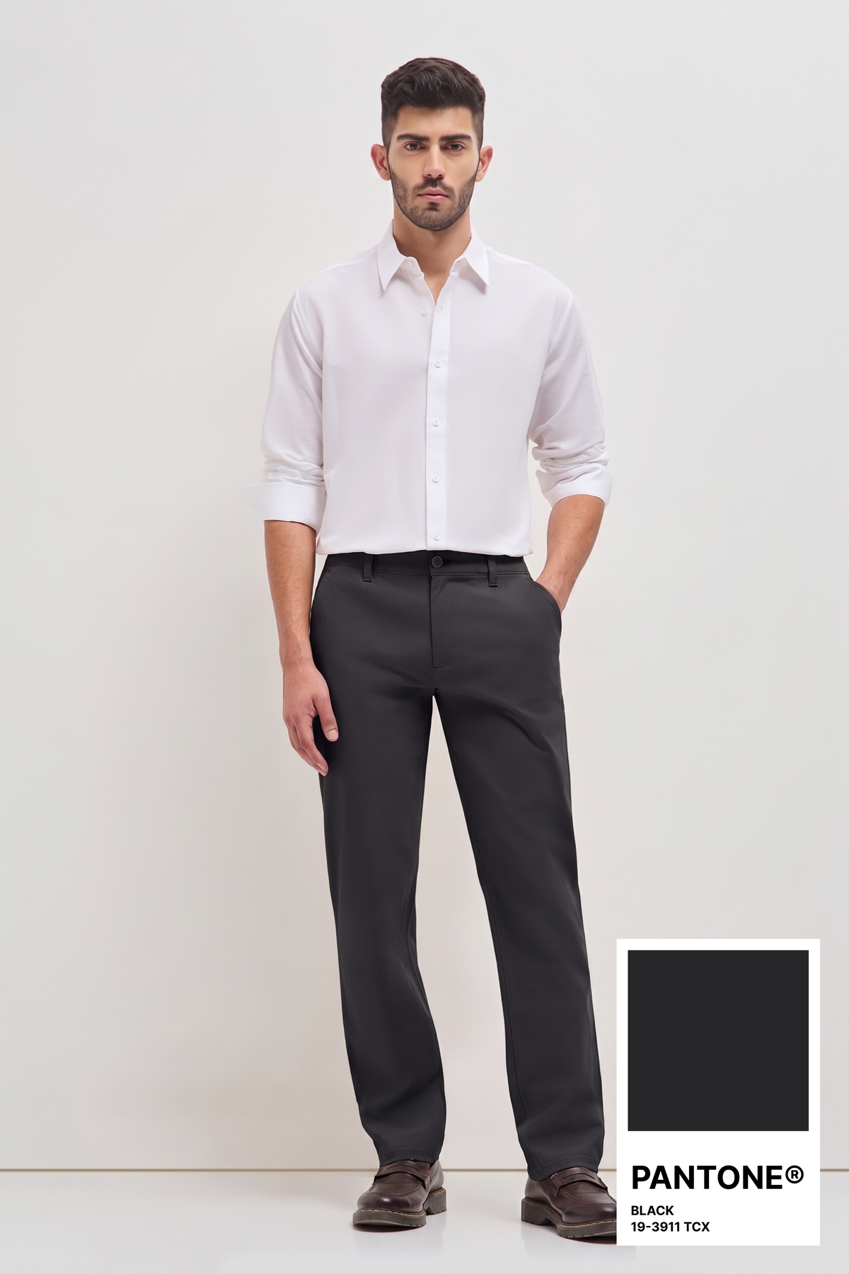 Classic Casual Chinos Black