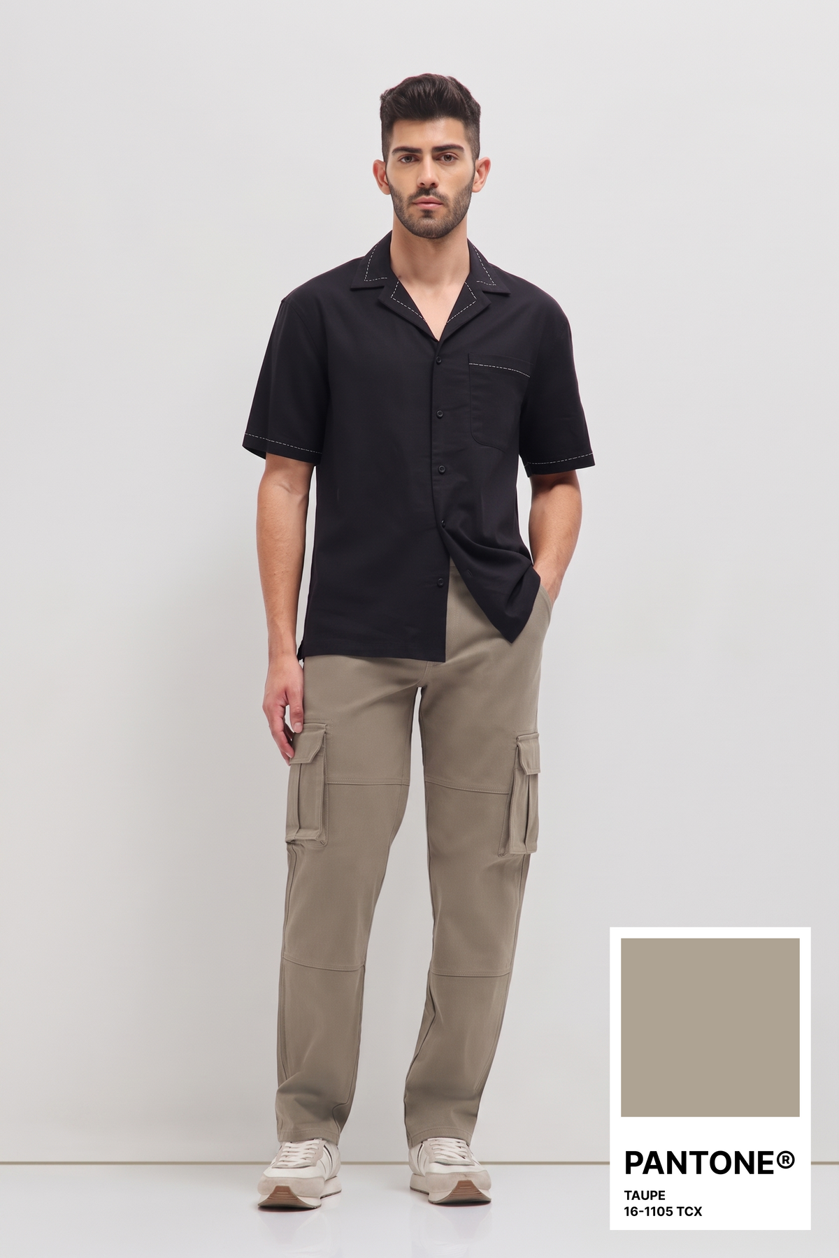 Classic Cargo Trouser Taupe