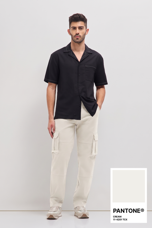 Classic Cargo Trouser Cream