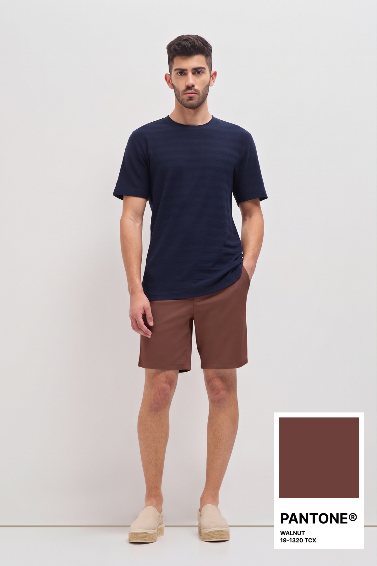 Chino shorts Walnut