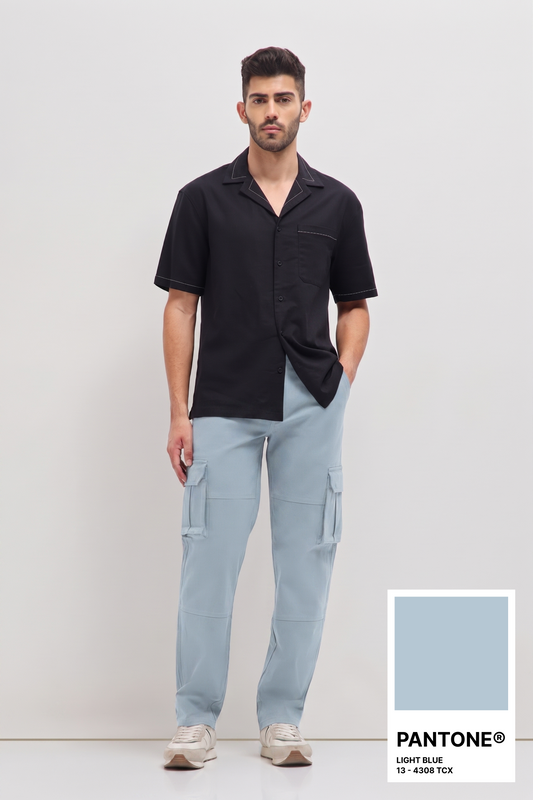 Classic Cargo Trouser Light Blue