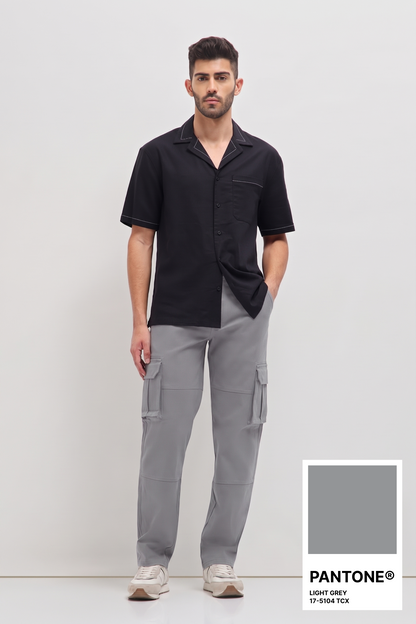 Classic Cargo Trouser Light Grey