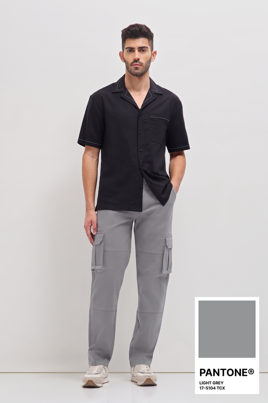 Classic Cargo Trouser Light Grey