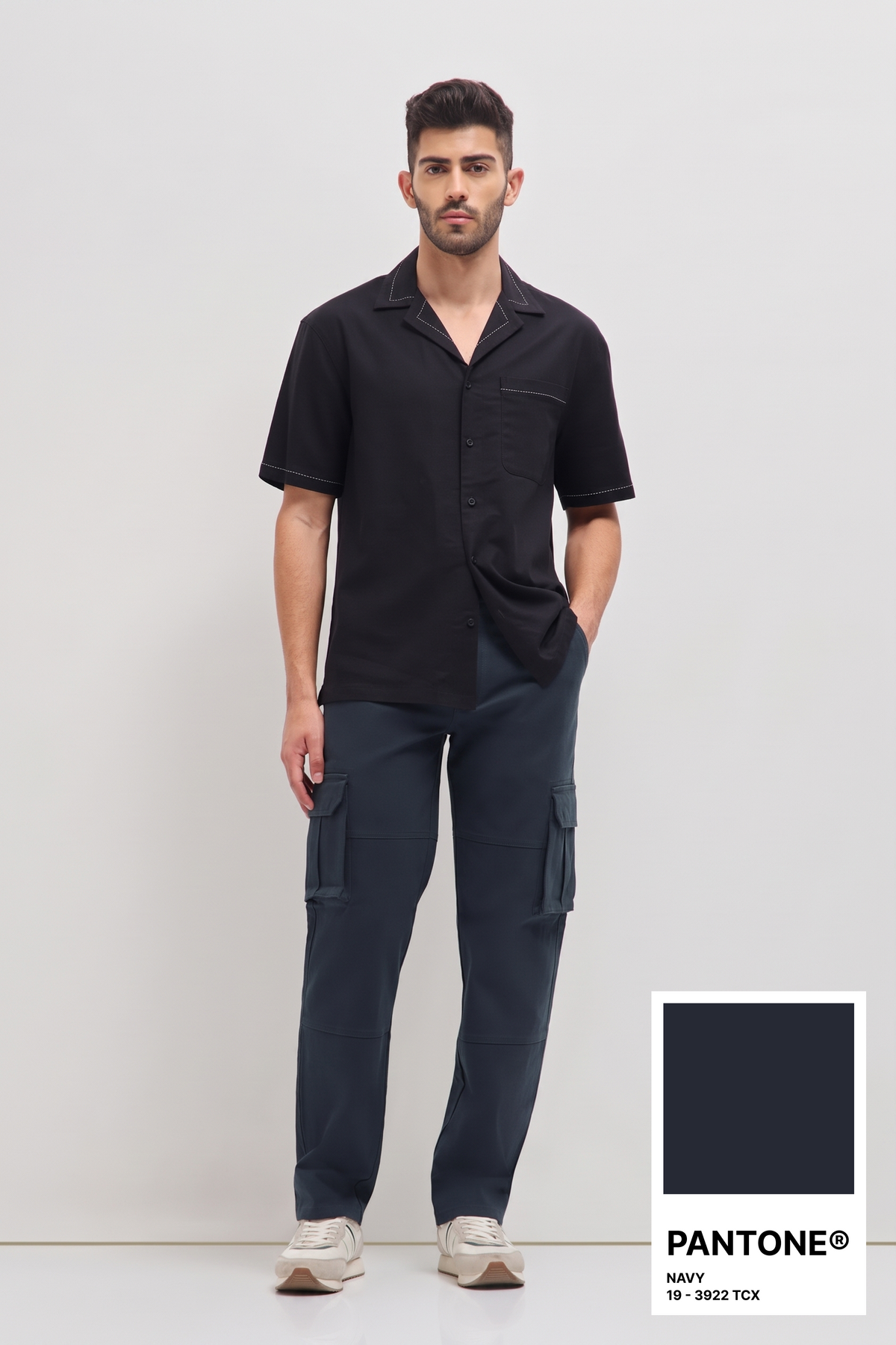 Classic Cargo Trouser Navy