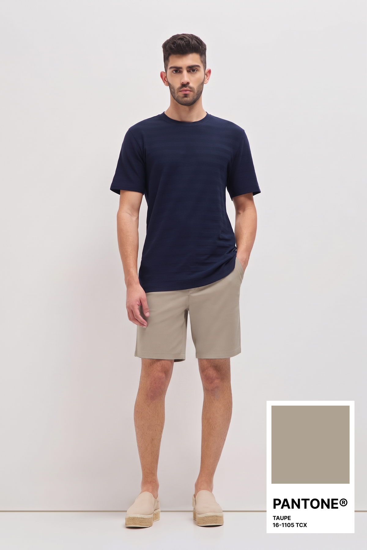 Chino shorts Taupe