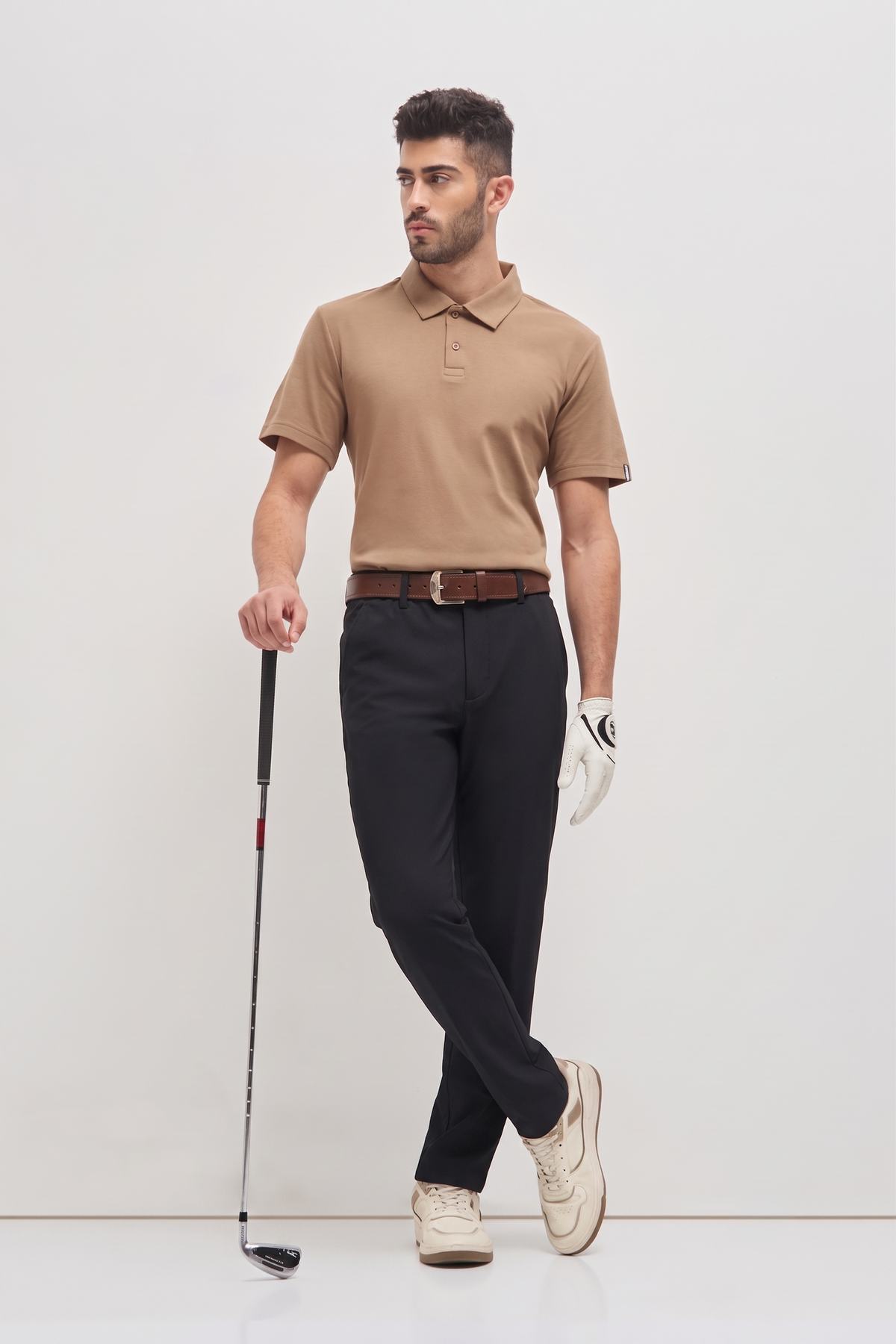 Golf Chino Trouser Black