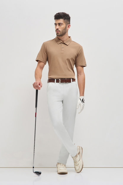 Golf Chino Trouser Cream