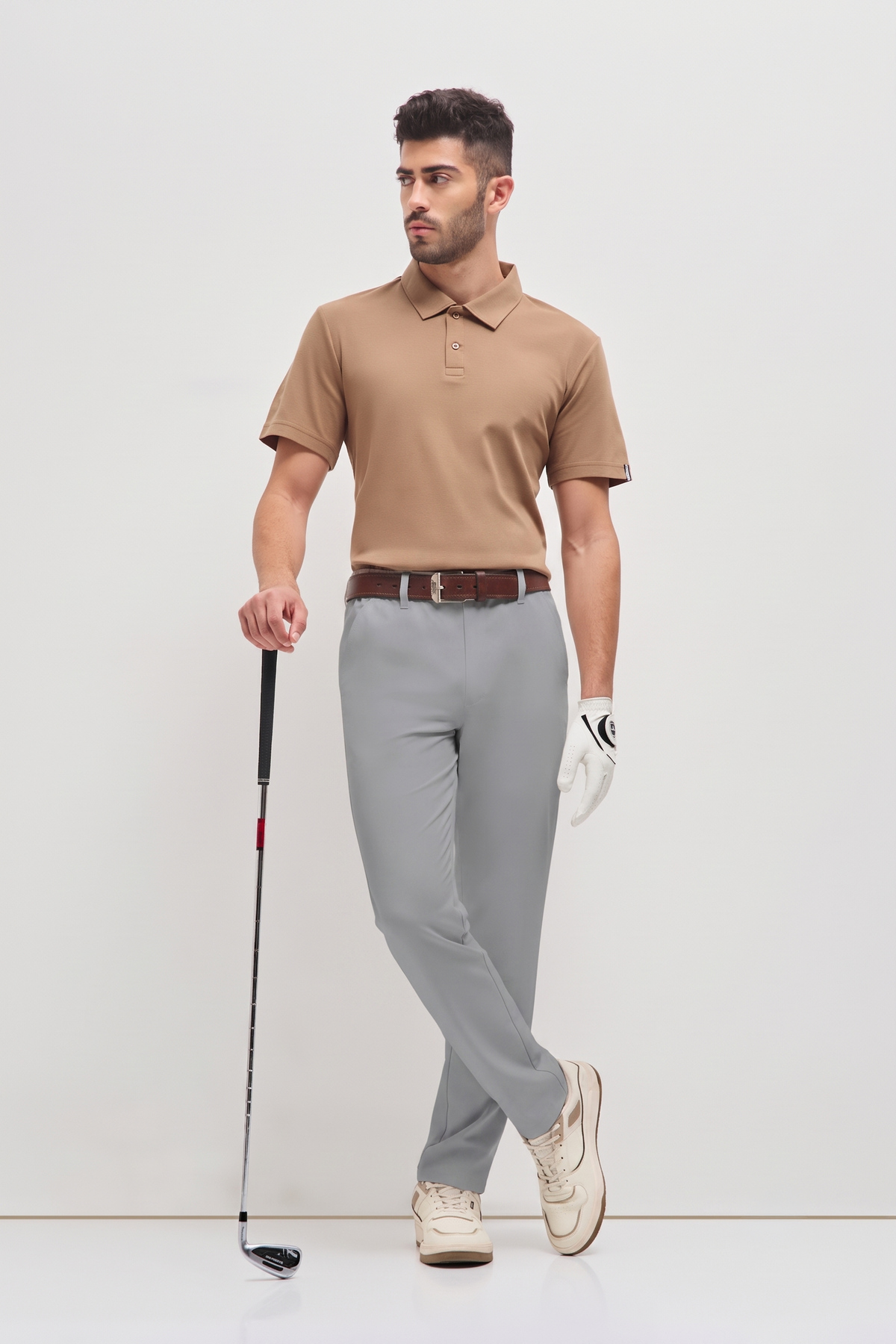 Golf Chino Trouser Light Grey