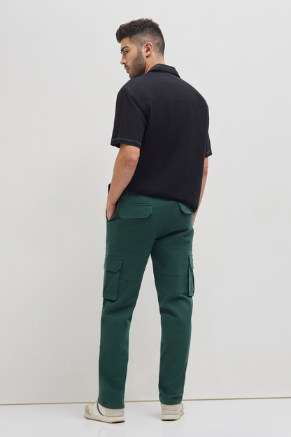 Classic Cargo Trouser Bottle Green