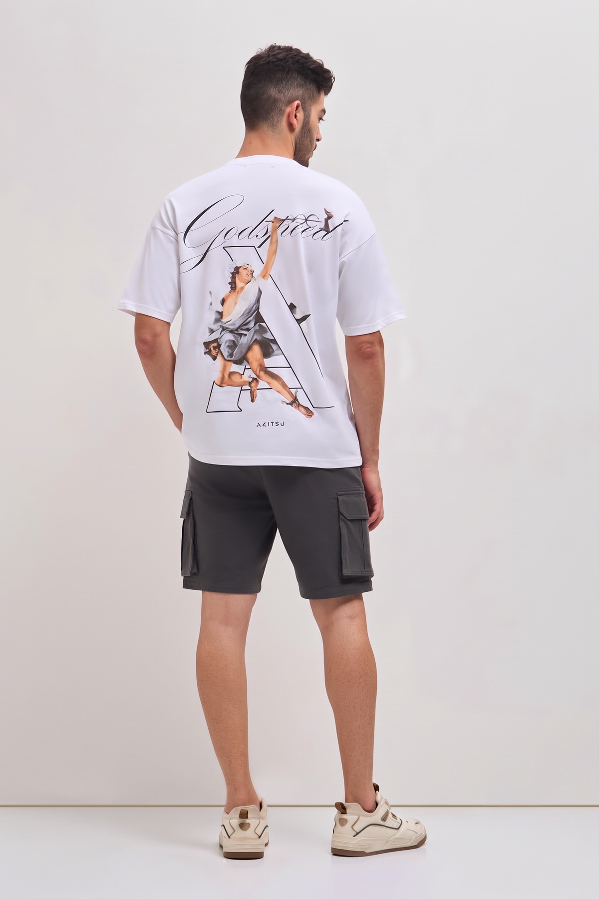 Classic Cargo Shorts Grey Charcoal
