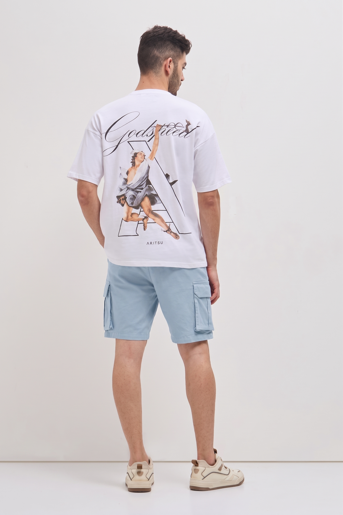 Classic Cargo Shorts Light Blue