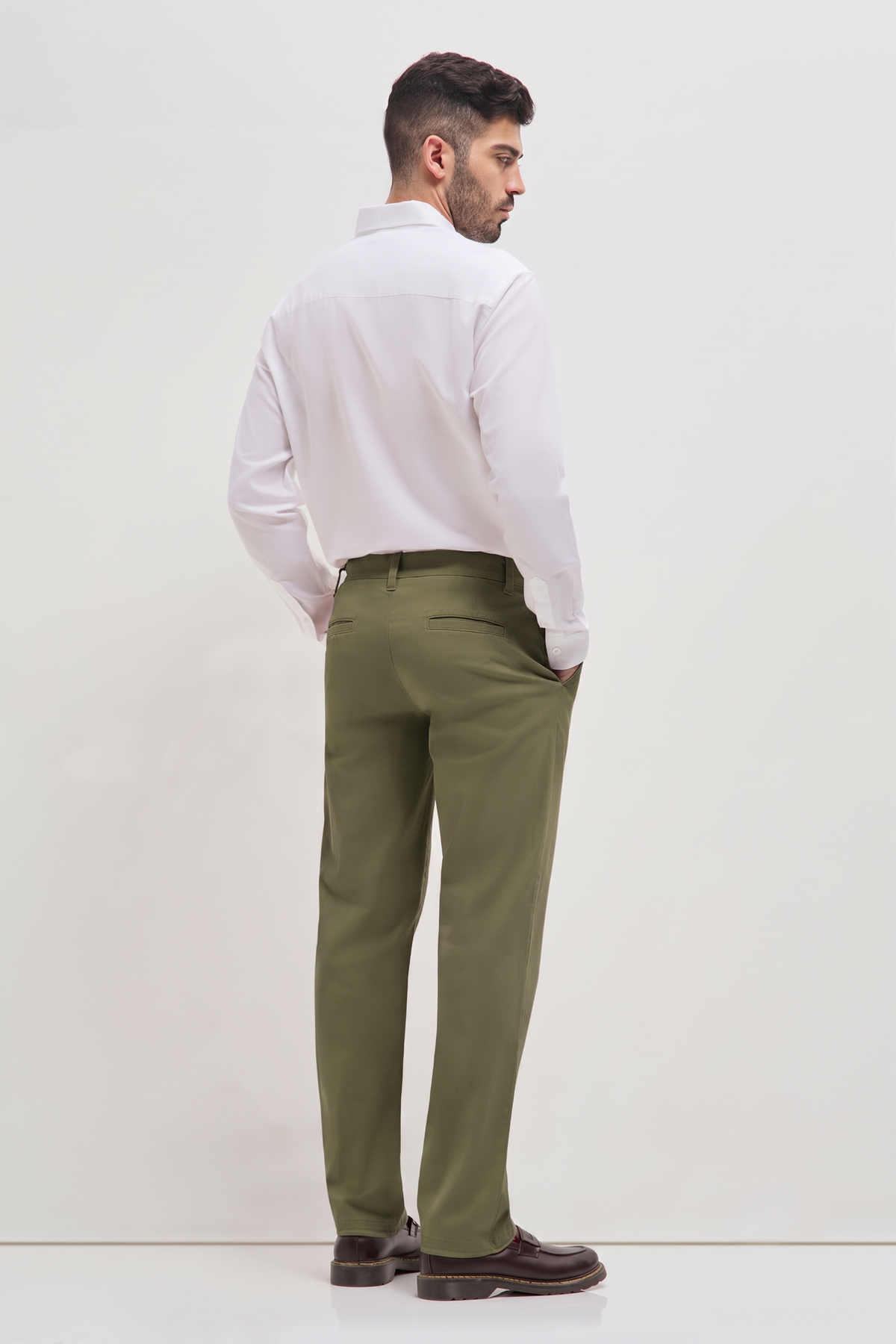 Classic Casual Chinos Olive