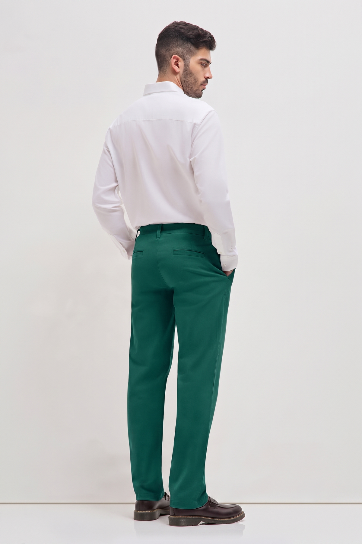 Classic Casual Chinos Bottle Green