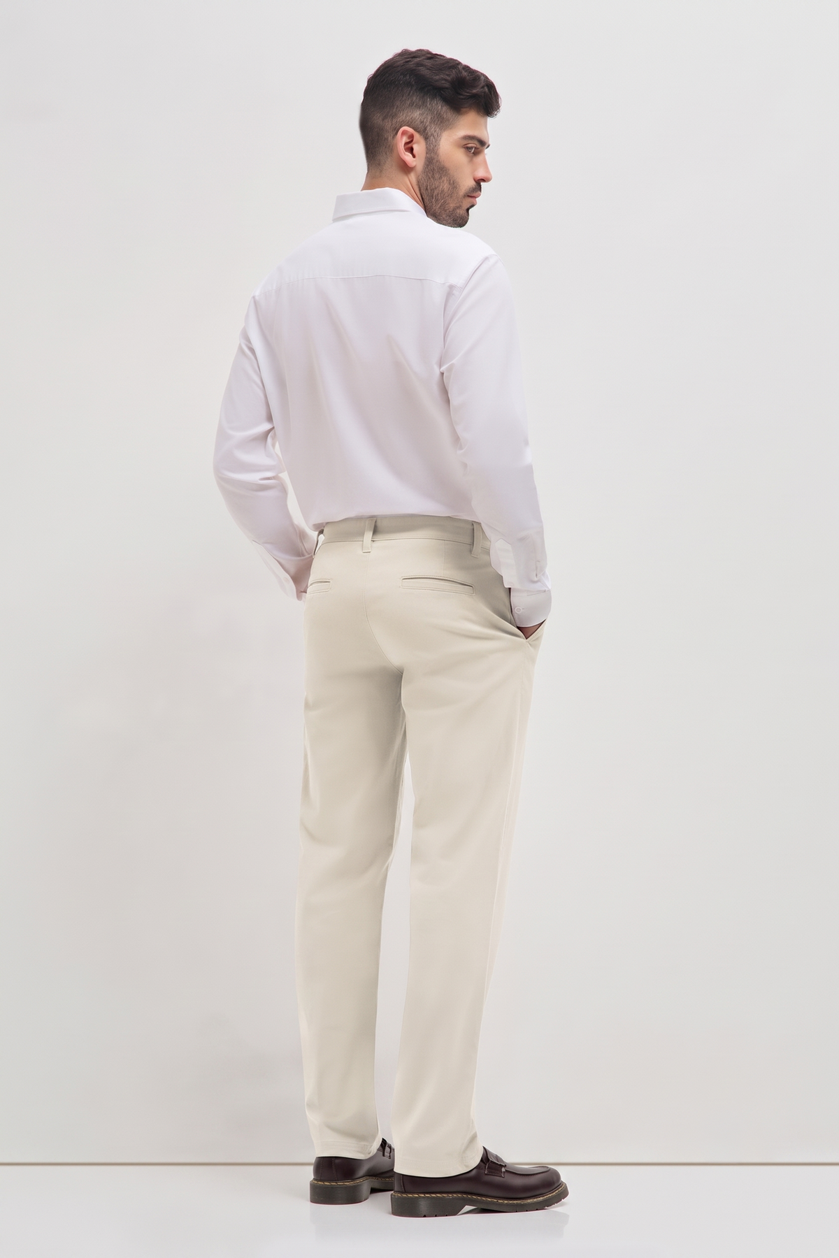 Classic Casual Chinos Cream