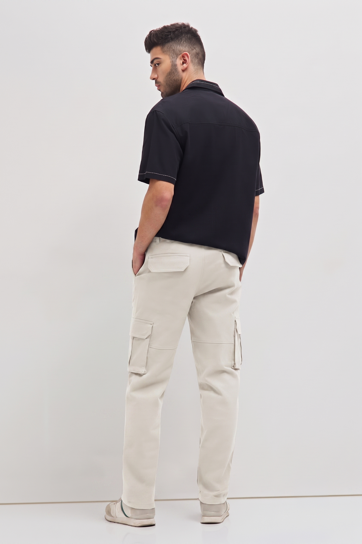 Classic Cargo Trouser Cream