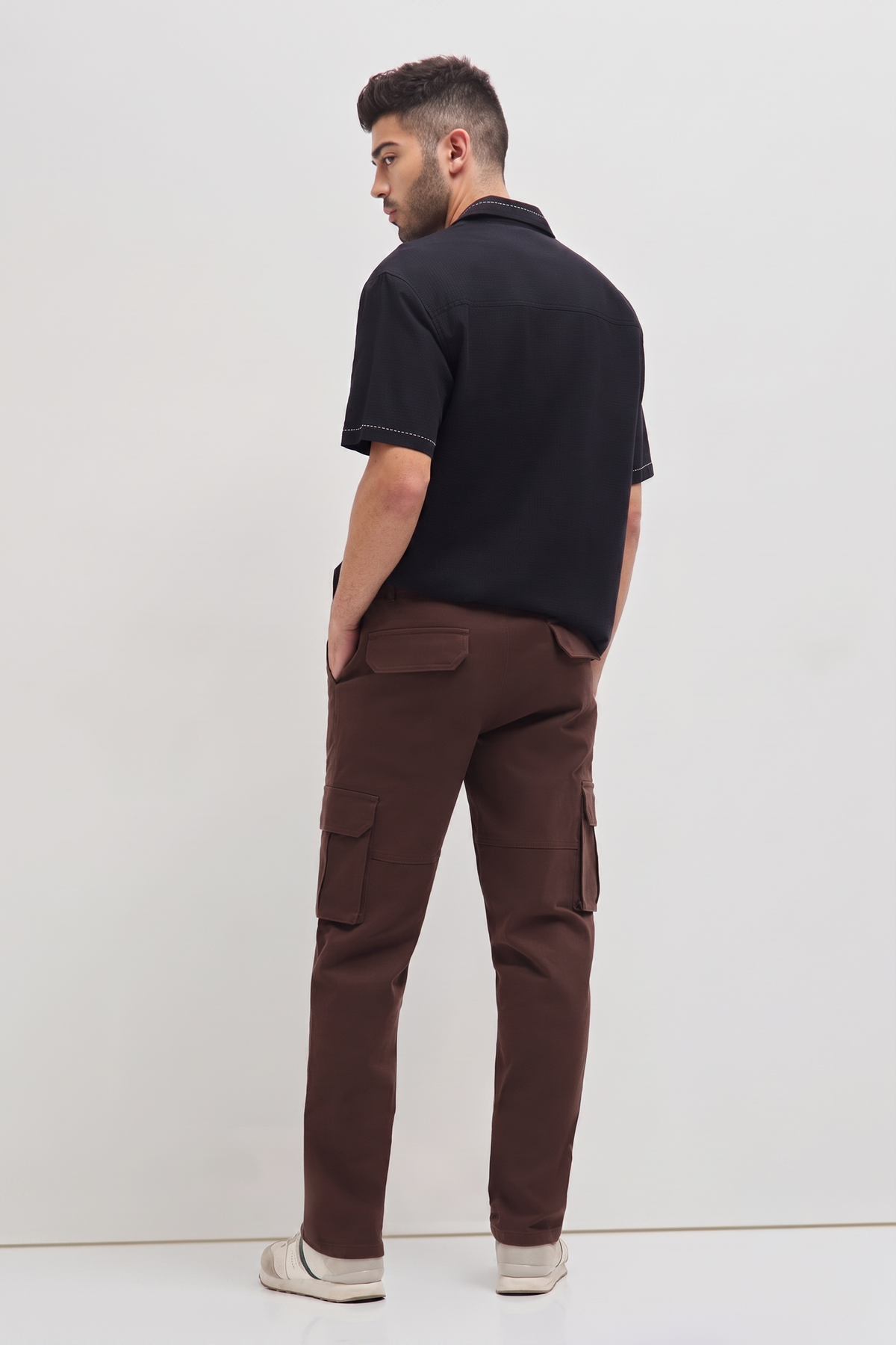Classic Cargo Trouser Dark Chocolate