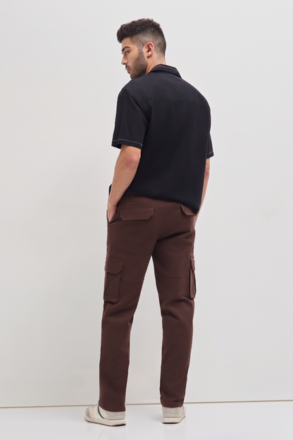 Classic Cargo Trouser Dark Chocolate