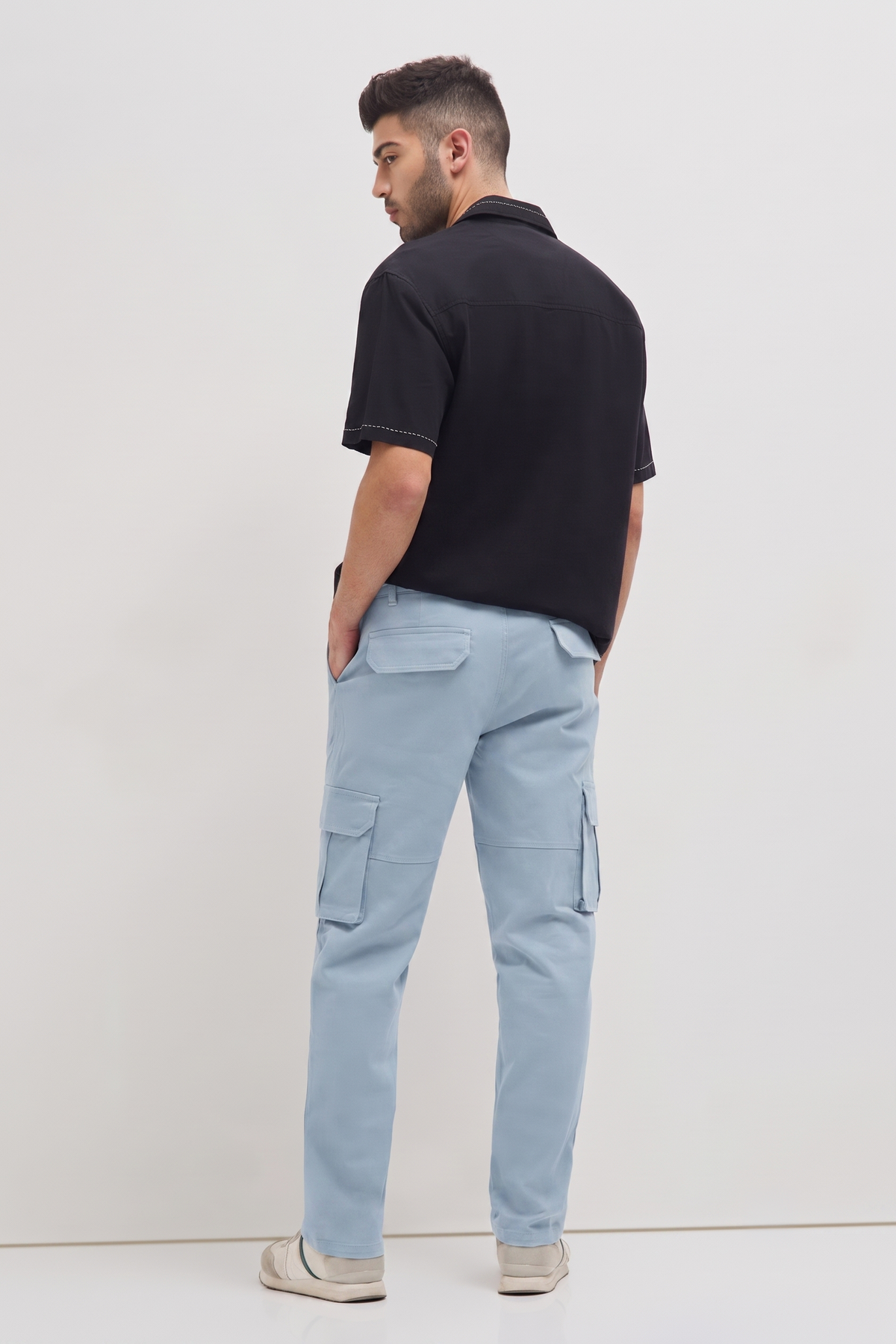 Classic Cargo Trouser Light Blue