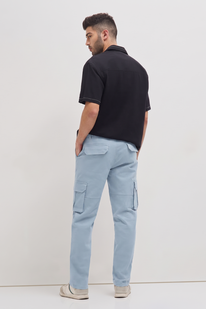 Classic Cargo Trouser Light Blue