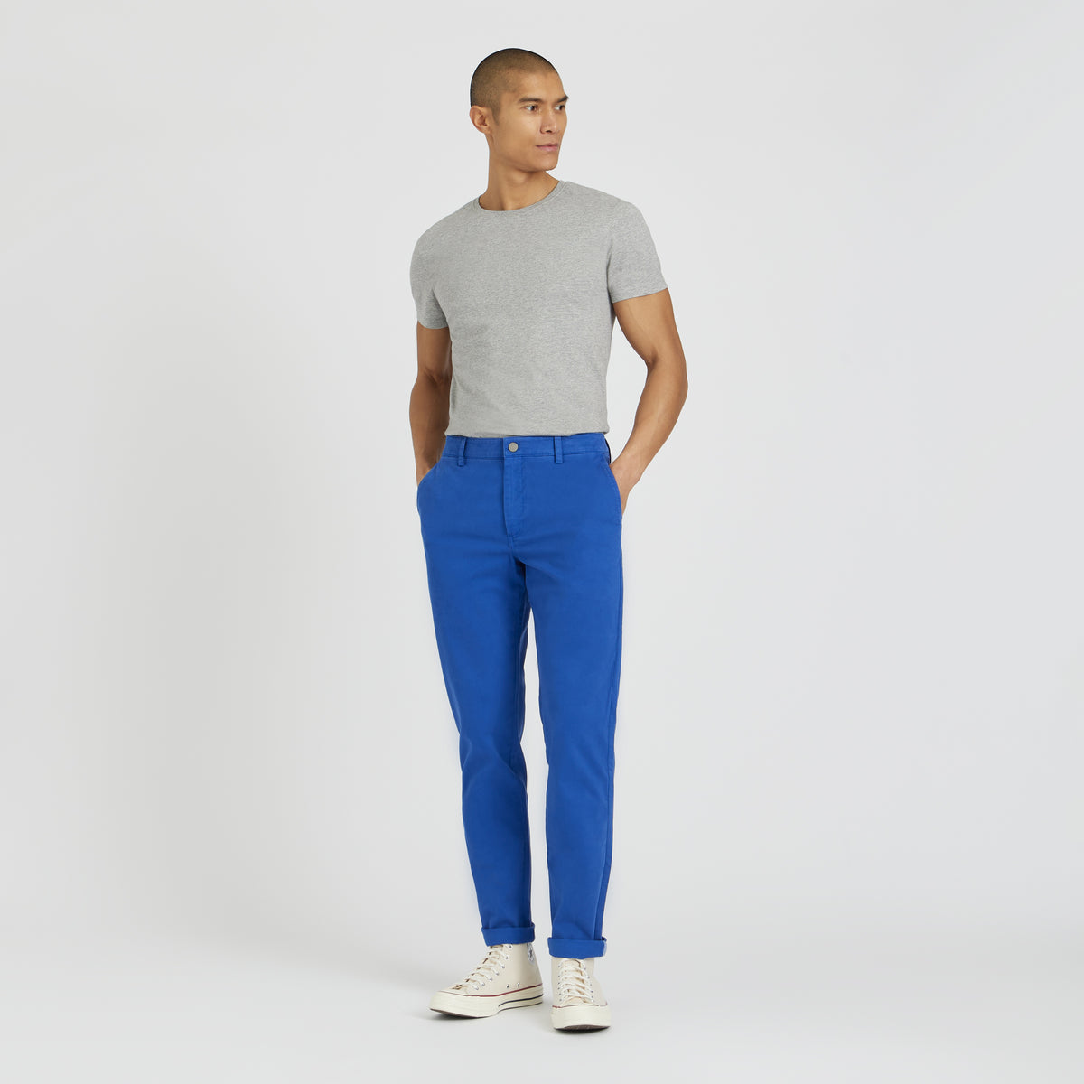 Classic Casual Chinos Cobalt
