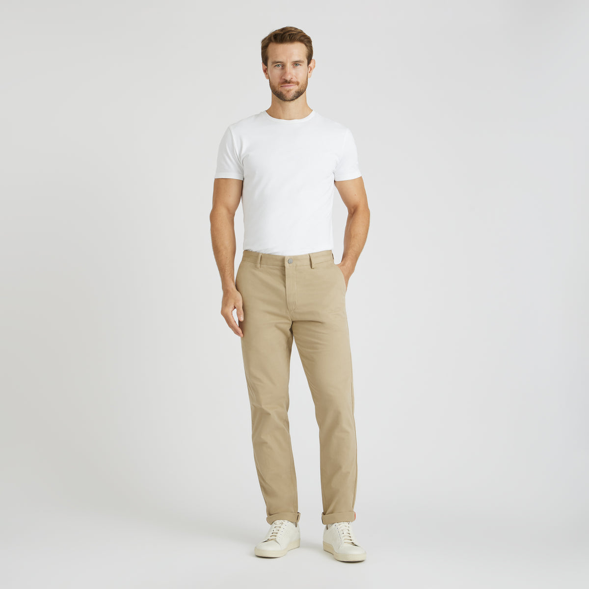 Classic Casual Chinos Khaki
