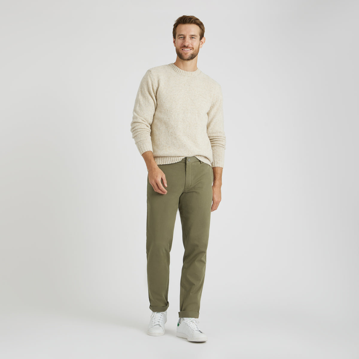 Classic Casual Chinos Olive