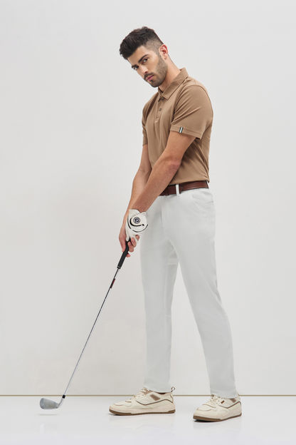 Golf Chino Trouser Cream