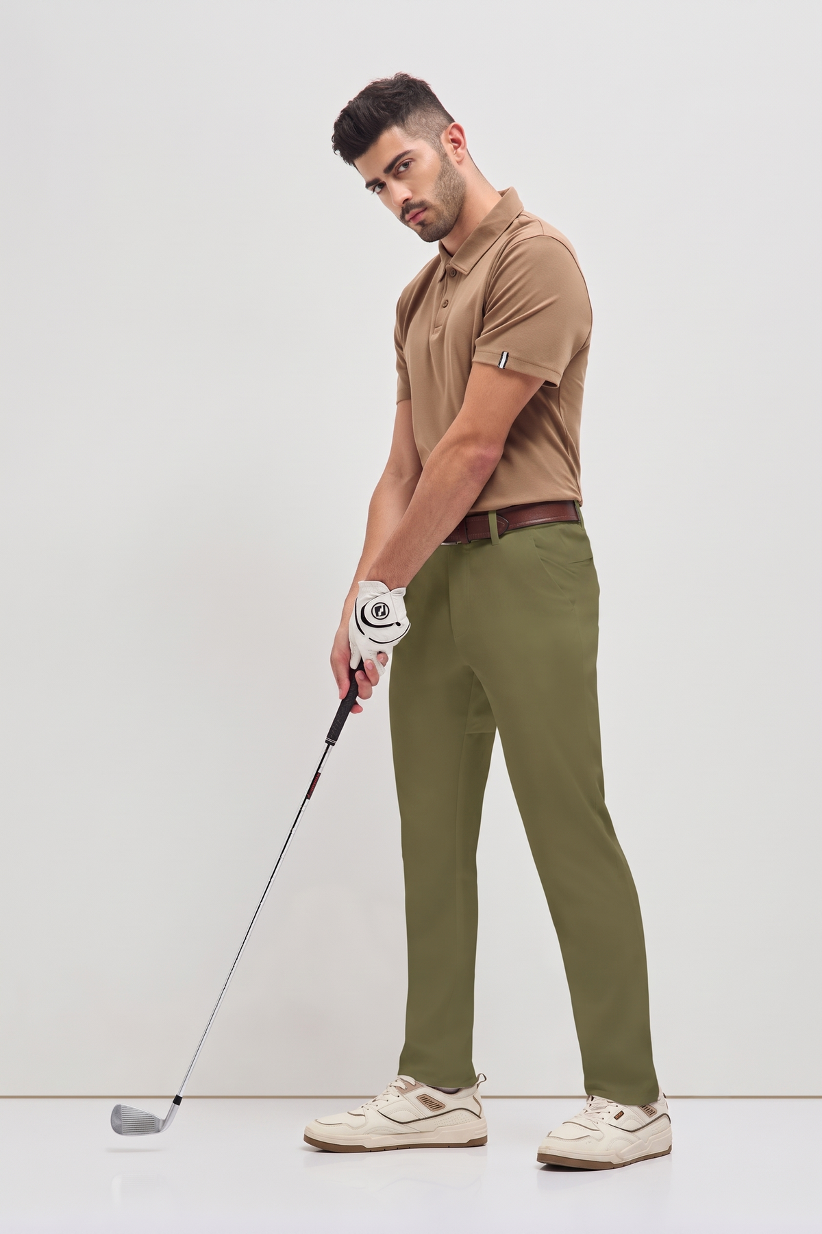 Golf Chino Trouser Olive