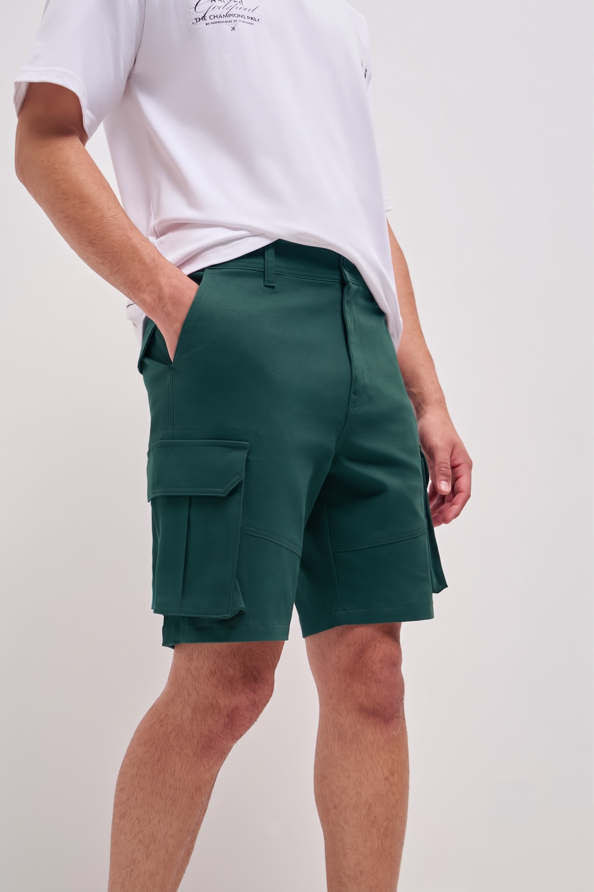 Classic Cargo Shorts Bottle Green