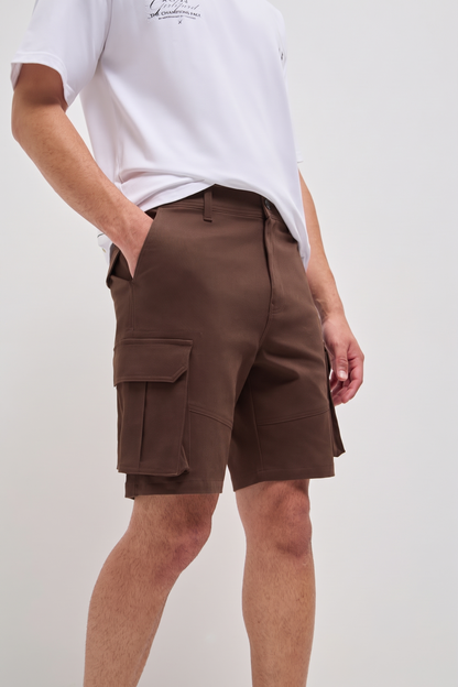 Classic Cargo Shorts Dark Chocolate