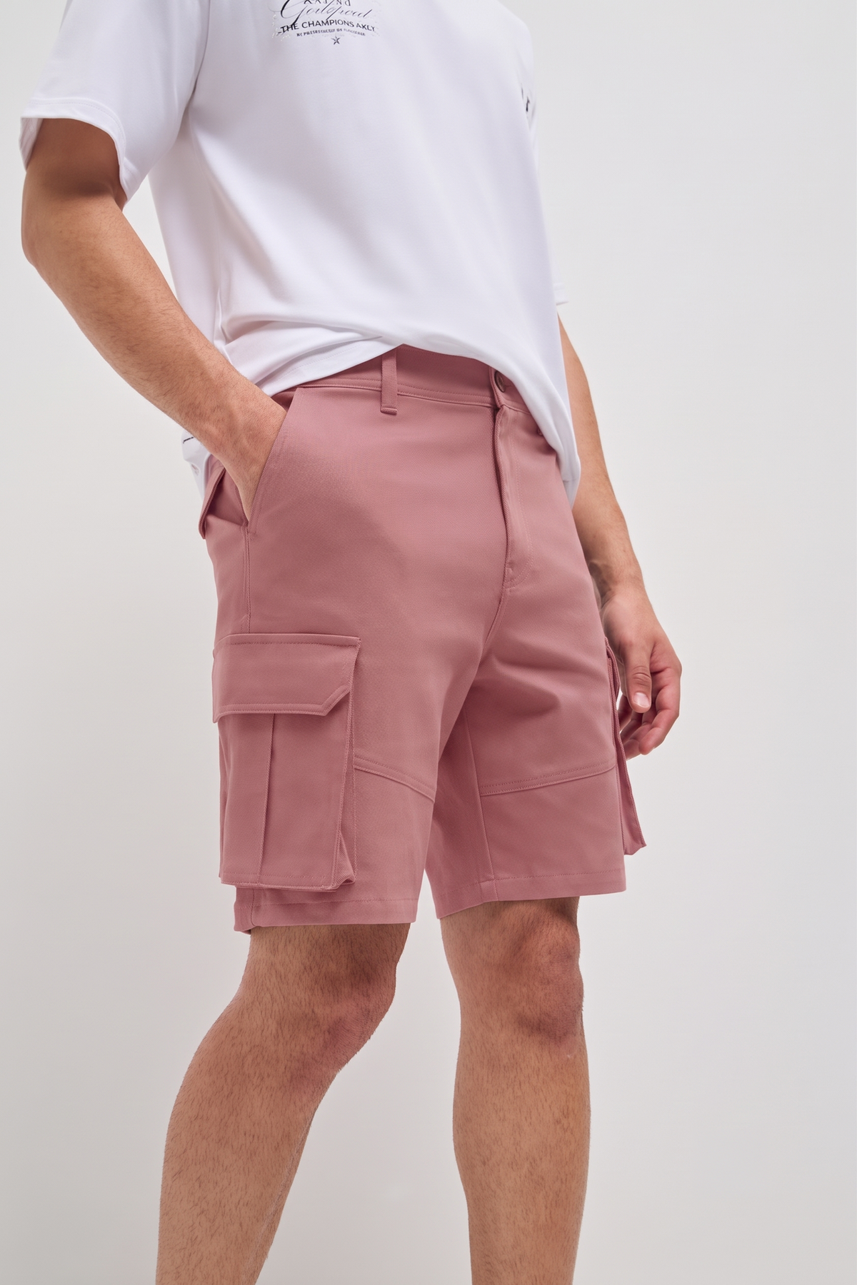 Classic Cargo Shorts Pink