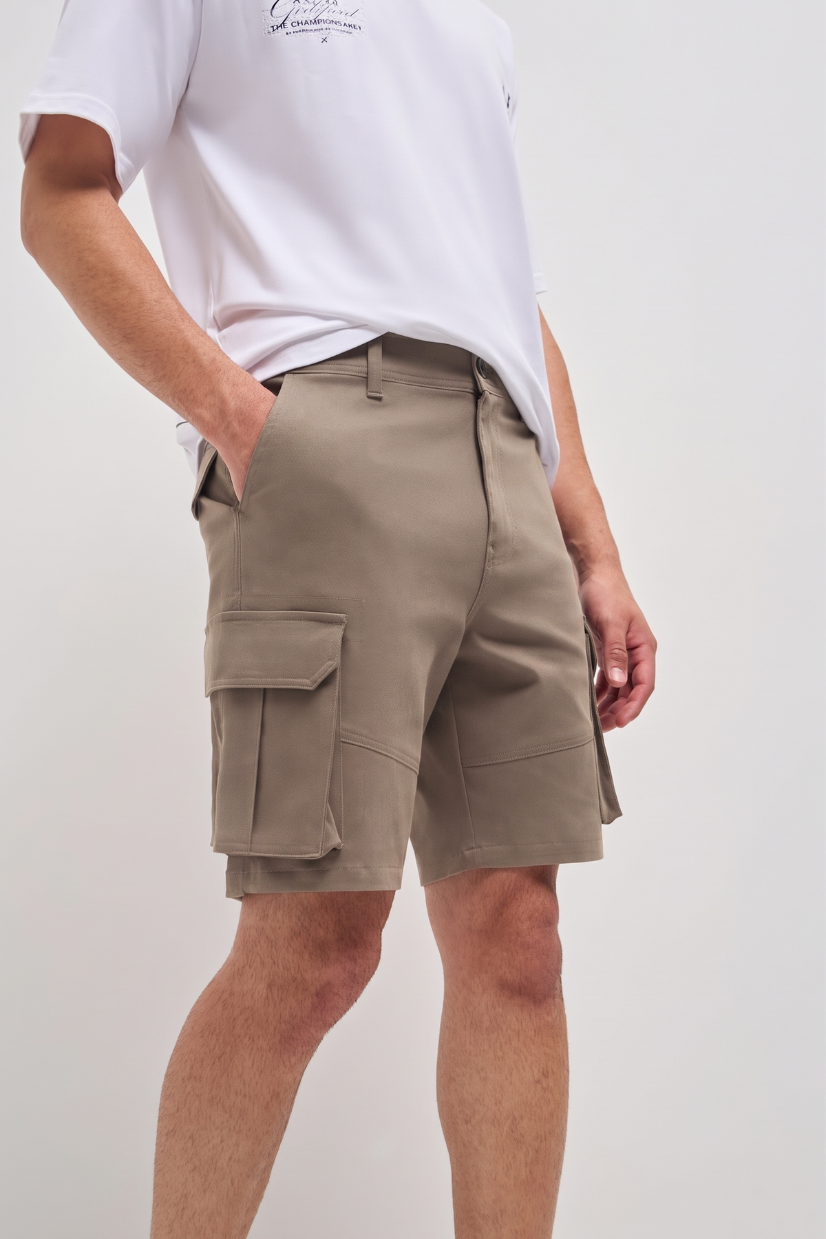 Classic Cargo Shorts Taupe