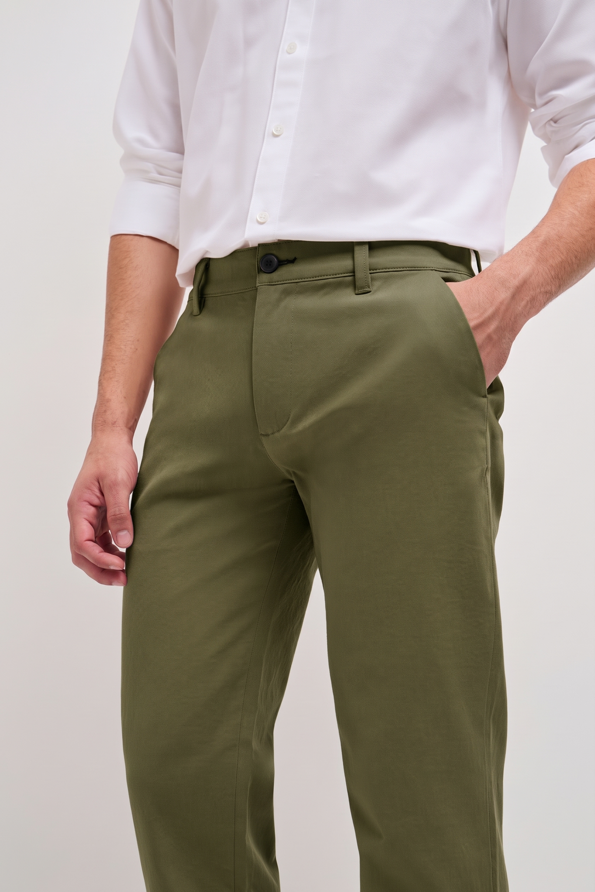 Classic Casual Chinos Olive