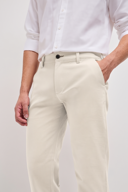 Classic Casual Chinos Cream