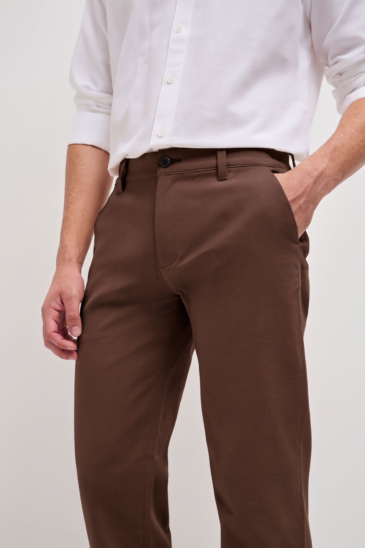 Classic Casual Chinos Dark Chocolate