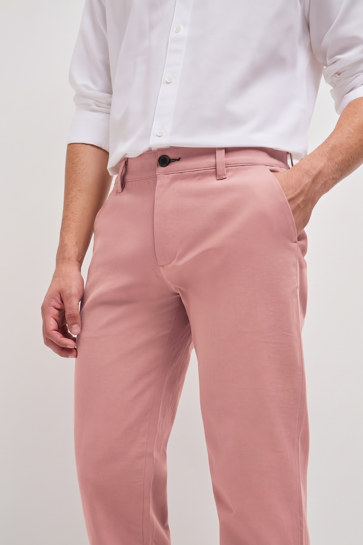 Classic Casual Chinos Pink