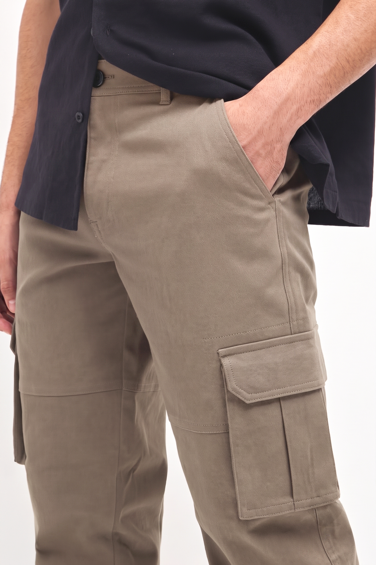 Classic Cargo Trouser Taupe